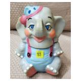 California Originals Sleepy Elephant Cookie Jar