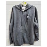 Jerry Garcia Jerry Moon Embroidered Zip Up Hoodie