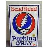 2014 Grateful Dead Dead Head Parking Only Metal