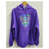 Grateful Dead Purple Alligator Hoodie - Size XL