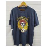 2018 Grateful Dead Skull & Roses Black T-Shirt