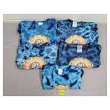 Lot of (5) Grateful Dead 50th Anniversary Ty-Dye