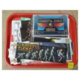 Liquid Blue Grateful Dead Stick & Decals Lot