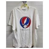 2009 Liquid Blue Grateful Dead White Stealie-