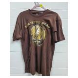 Liquid Blue Grateful Dead Dead Brand Brown T-Shirt