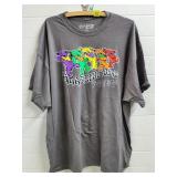 Liquid Blue GratefulDead Gray Trippy Bears T-Shirt