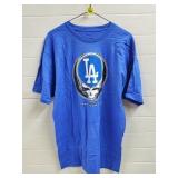2018 Liquid Blue Grateful Dead LA Dodgers T-Shirt