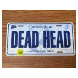 2010 Grateful Dead Connecticut Plate