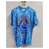 1993 Grateful Dead Earth Rose Blue Ty-Dye T-Shirt