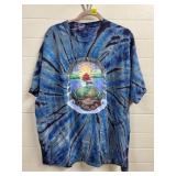 2005 Grateful Dead Rose Garden Blue Ty-Dye