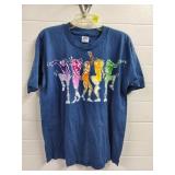 Anvil Tina Carpenter Rainbow Dancers Batik T-Shirt