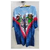 Liquid Blue Grateful Dead Moto Sam Ty-Dye T-Shirt