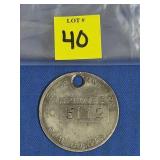 Lehigh Navigation Coal Co. Employee Tag No. 5112