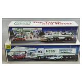 1991 Hess Toy Truck & Racer, 1992 18 Wheeler &