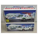 1993 Hess Patrol Car & 1994 Hess Rescue Truck