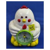 Vintage Paragon Rooster Alarm Clock as is