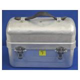 Anitque Aluminum Non-Rus Miner's Lunchbox