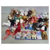 Grouping of Ty Bears
