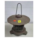 Cast Iron Japanese Hanging Garden Lantern
