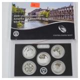 2019 US Mint Silver Quarter Proof Set
