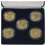 2006-P Mint US Gold Plated Quarter Set