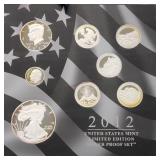 2012 US Mint Limited Silver Proof Set