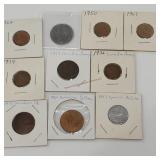 10- Old Foreign Coins