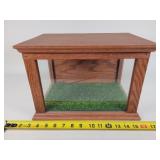 14" x 10" Glass Showcase w/ Lights