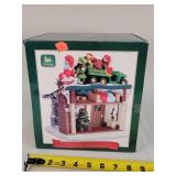 John Deere Up on the Housetop Porcelain House