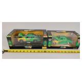 2 - 1/24 John Deere Race Cars