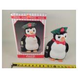 Coca-Cola Penguin Cookie Jar