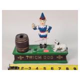 Cast Iron Trick Dog Bank Repo