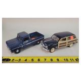 1/24 Chevy C10 Pickup & Ford Woody Wagon
