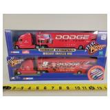 2- 1/64 Nascar Team Haulers