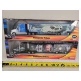 2- Hotwheels 1/64 Nascar Team Haulers
