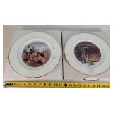 2- 11" John Deere Collector Plates