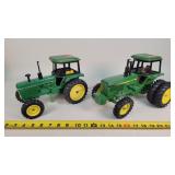 2- Played 1/16 John Deere Tractors