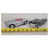 1/24 1955 Bel Air & 1/18 Corvette