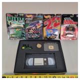 John Deere VHS Tape & 1/64 Nascar