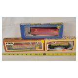 3- HO Train Cars