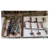 Vintage Hand Drills & Auger Bits