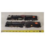 2- HO Scale Train Engines & Coal Cars