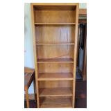 32x84 Oak Bookcase