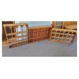3- 4" Deep Shaddow Shelves