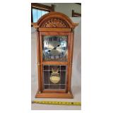 Commodore Korea Wall Oak Clock - Battery