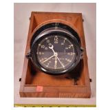 US Army M2 Windup Clock in Case