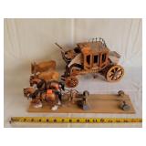 Team & Gear, & Wooden Stage Coach