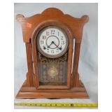 Ingraham 8 Day Windup Clock - 18" Tall