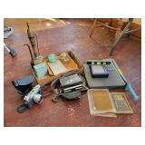 Vintage Electro 35 Camera, Paper Cutters