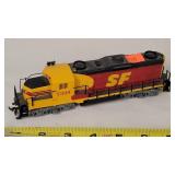 HO Scale Santa Fe 7399 Train Engine
